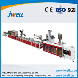 Jwell sound insulation  PVC (WPC)  fast loading wallboard extrusion line for door cover lines