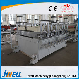 Jwell shock absorption sound insulation pvc semi-skinning foam board extrusion line