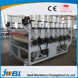 Jwell shock absorption sound insulation pvc semi-skinning foam board extrusion line