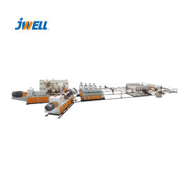 Jwell heat preservation  pvc semi-skinning foam board extrusion line for cupboard