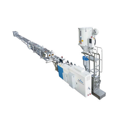 die Polyolefin 12m/Min HDPE Kunststoffrohr-Herstellung bearbeitet PLC-Steuerung maschinell
